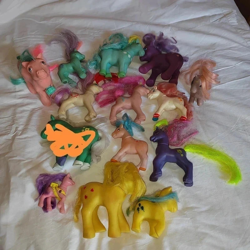 Gran Set My Mini Pony Hasbro - Lanard - Original 1997 - 1984 Coleccionismo