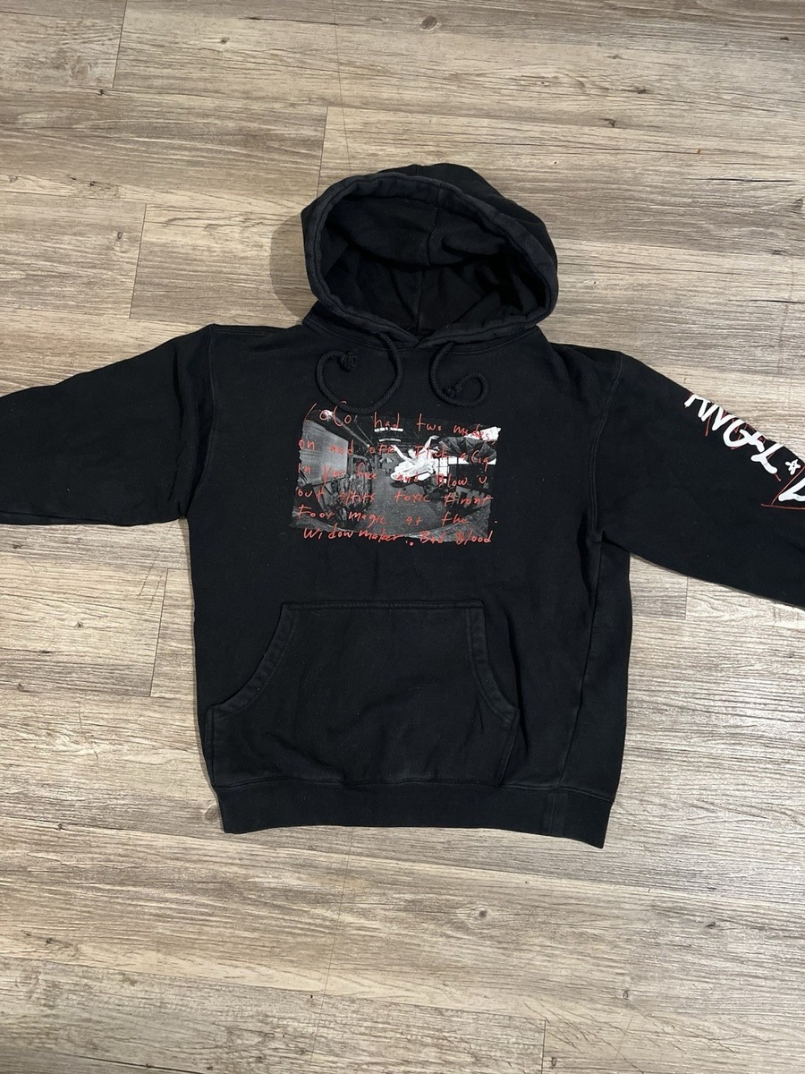 THRASHER Skateboard Angel Dust COCO Phelps Art Grunge Black Hoodie Sweatshirt