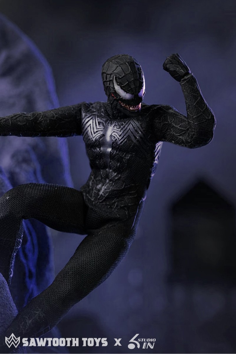 SAWTOOTH TOYS X 6in Studio 1/12 Venom Symbiotic Variant STM-20251