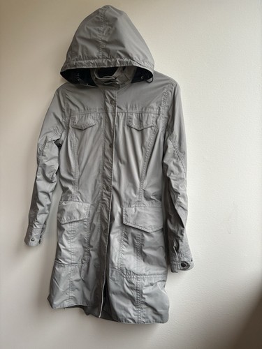 Spiewak & Sons Walking Rain Jacket Trench Grey S Hooded Hiker Gorpcore Outdoor - Picture 15 of 20