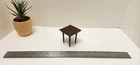 Vtg 1958 MATTEL  Wood Mid Century Modern Doll Furniture End Table