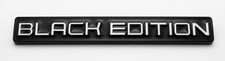 3D Black Edition Metall Auto Aufkleber Emblem Logo Badge Tuning Schriftzug KFZ