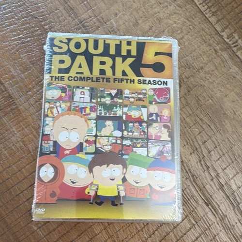 South Park Complete Fifth Season 5 DVD Comedy Central NR NTSC Tall Case