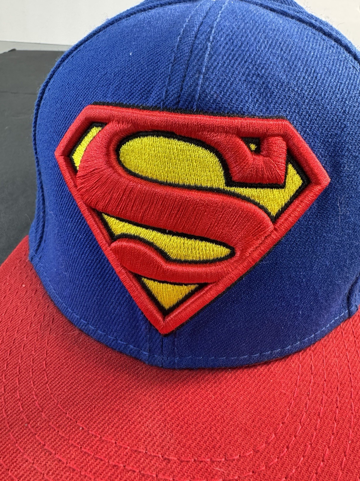 DC Comics Superman Baseball Hat Cap Adjustable Sn… - image 2