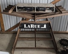 LOT OF 2 SNIPER TARGET LARUE TACTICAL ACTION PORTABLE RUNNING MAN CHARGE RACK 