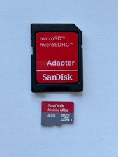 SanDisk Mobile Ultra 4 GB MicrroSDHC1 with Adapter