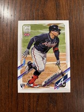 William Contreras Rookie 2021 Topps UK Edition RC Card #87 Braves / Brewers. rookie card picture