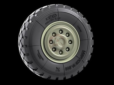 Panzer Art 1/35 Road Wheels for Mowag GFF Eagle IV EKT (Michelin XZL) RE35-863