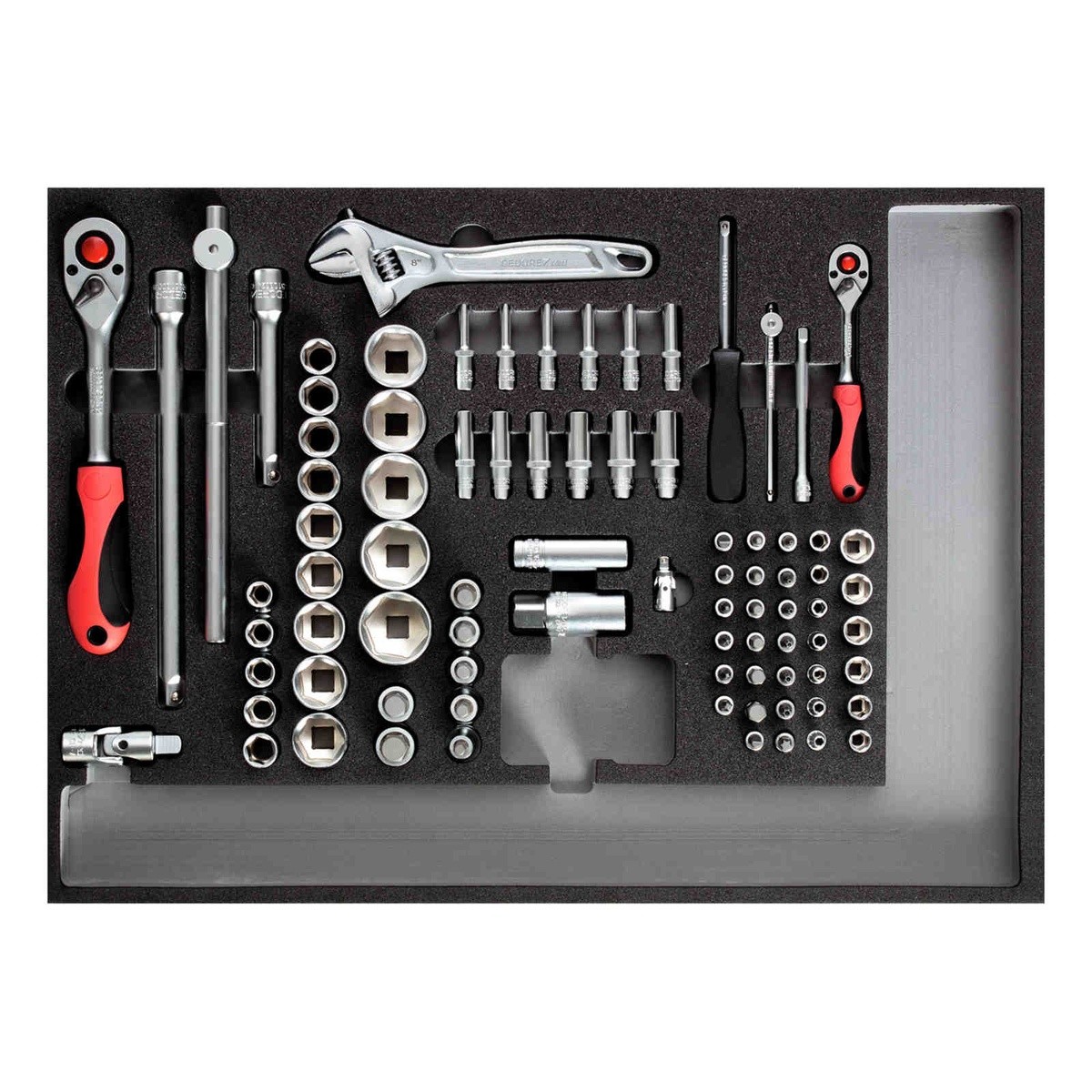 Ensemble de Clés A Douilles Mousse En Module D’Outil GEDORE Outils