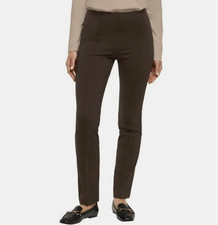 BANANA REPUBLIC Women Ponte Ankle Pant Small BROWN