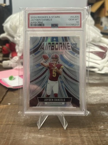 2024 Panini Airborne Jayden Daniels #A-JDS Commanders PSA 10 Football