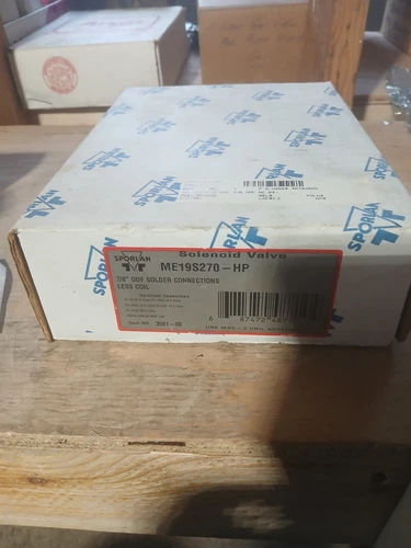 Sporlan, Parker Solenoid Valves, 7/8" ODF,  ME19S270-HP, 3591-00