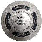 1985 Great Entertainer Series W.C. Fields- Poker Hand PLATE W/Stand in Medal Tin — photo 2