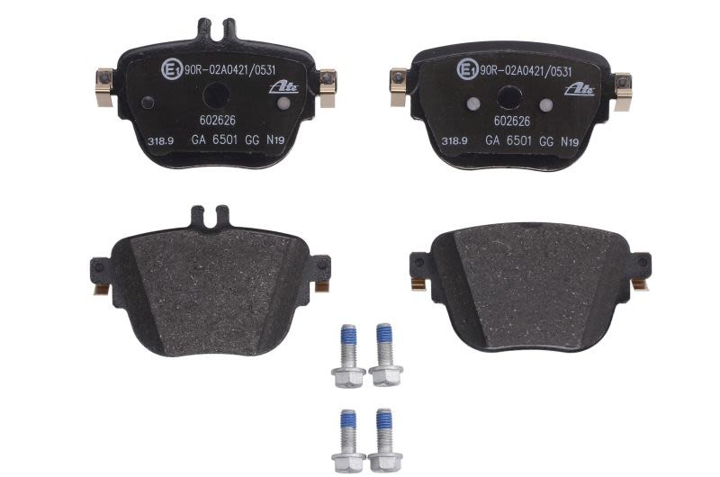 Plaquettes de frein ATE pour Classe E W213 Berline 2.9 diesel 2018 en ceramique