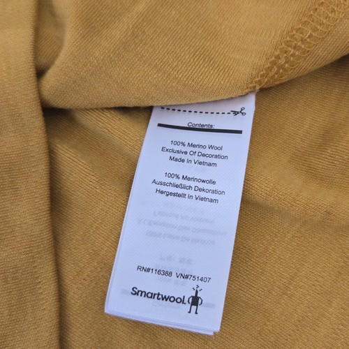 Smartwool Base Layer Women's M Classic Thermal Merino 250 Honey Gold Heather - Picture 6 of 8