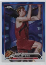 2023-24 Topps Chrome Blue Lava Refractor /149 Gradey Dick #169
