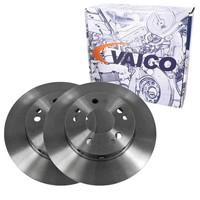2X Vaico Bremsscheiben 284Mm Voll Vorne Passend FüR Mercedes 124 E-KLASSE | V30-