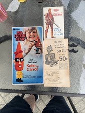 1970's RARE Hasbro VINTAGE Mr Potato Head Plus Katie the Carrot In Box