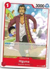 Higuma OP13-013 Two Legends Common NM One Piece TCG