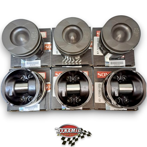 NEW 6X 84.50MM PISTONS & RING FOR LAND ROVER DISCOVERY VELAR SPORT 306DT 3.0 TDV6 - Picture 3 of 6