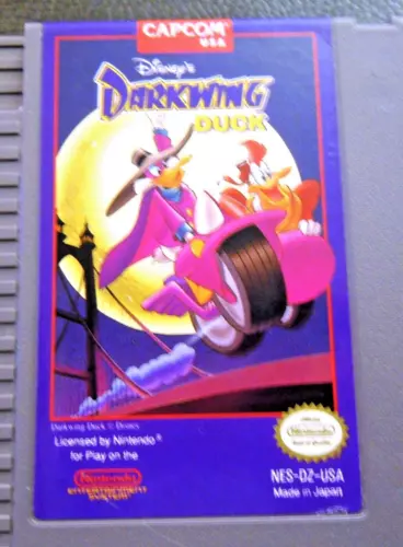 Disney's Darkwing Duck Nintendo Entertainment System 1992 NES Auth Working Cart