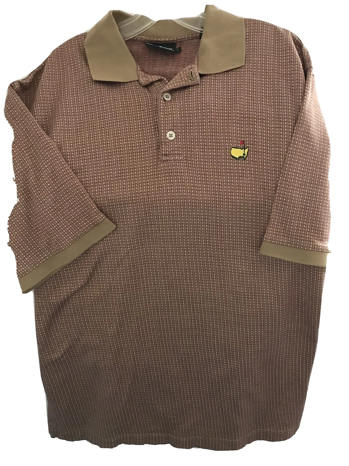 Marrón 100% Algodón Camisas y otros de golf para hombres