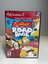 The Simpsons Road Rage PS2 PlayStation 2 CIB Reg Card Tested