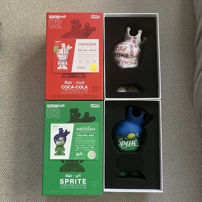 Funko Sprite Edition of Project Fred 03 + Coca-Cola 02 Chase 11'' Vinyl Set New