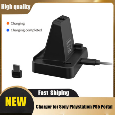 Charging Stand for Playstation PS5 Portal Game Console Charger Dock Holder SDE