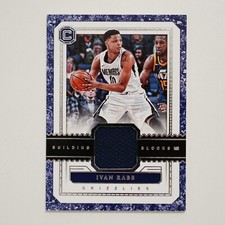 2017-18 Panini Cornerstones Ivan Rabb MEMPHIS GRIZZLIES California Golden Bears