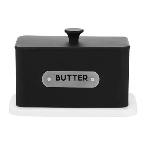 Acense Enamel Butter Dish H7 x L12 x W18