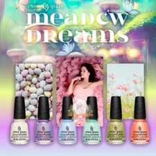 China Glaze Nail Lacquer Meadow Dreams Spring 2024 Collection [Pick Any]