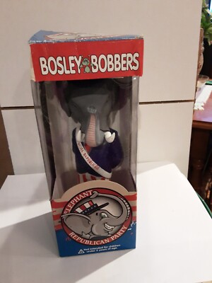 Elephant Republicans. Bobblehead.  Represents The Republican Party. Bosley...