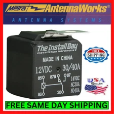 Metra RL3040 Install Bay Economy Relay 12 Volt 30/40 Amp Aluminum Quick Connect