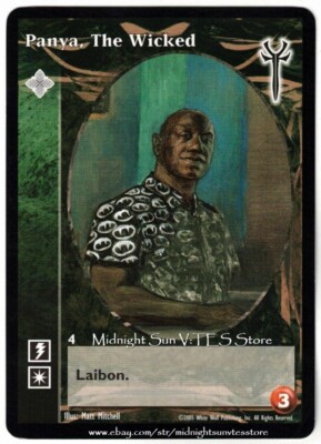 Panya, The Wicked Ishtarri Legacies of Blood V:TES VTES Vampire CCG
