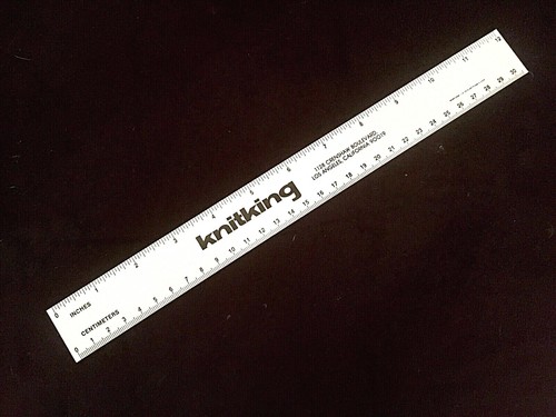 STITCH/ ROW CALCULATOR / S/R GAUGE RULER - Available individually or as a Set - Picture 6 of 6