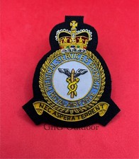 Royal Air Force Medical Service Branch Embroidered Bullion Wire Blazer Badge