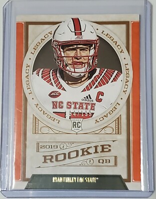 2019 Legacy (Orange) Ryan Finley Rookie SP #'d 194/199 | eBay