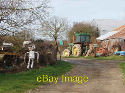 Foto 6x4 Lower Exe Bauernhof mit Blechmann Jacobstow sehr gut funktionstüchtig f c2008