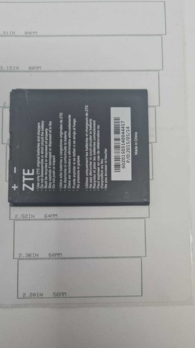 Battery Li3818T43P3h635450 For ZTE Obsidian Z820 Original Replacement 1800mAh - Picture 9 of 12