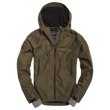 Image of Superdry jacket men's size XXL hooded khaki windcheater