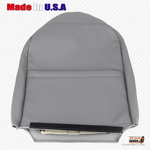 2000 2001 Ford Excursion XLT - Passenger Bottom-Top-Armrest Leather Cover Gray - Picture 6 of 6