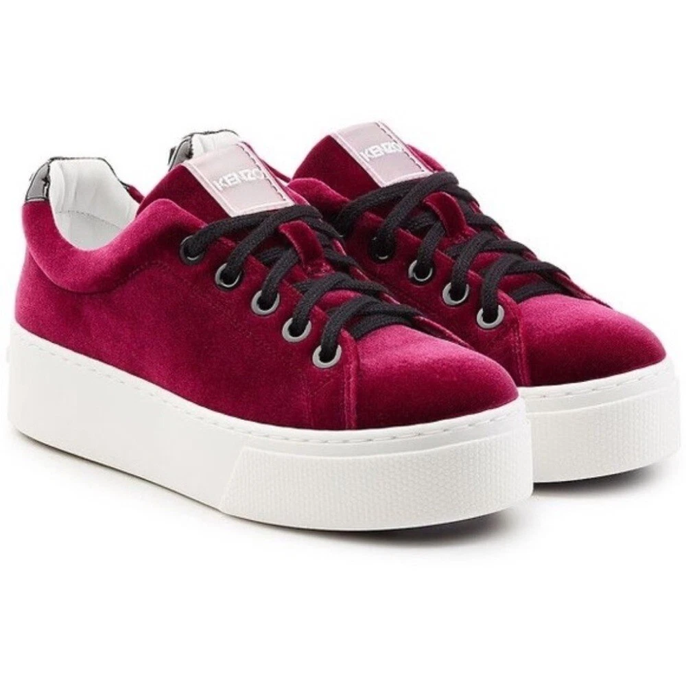 Kenzo red suede shoes. Size 12. Comfy and stylish. Kenzo | Shoes | Kenzo Red Suede Shoes Size 2 Comfy And  main image 3