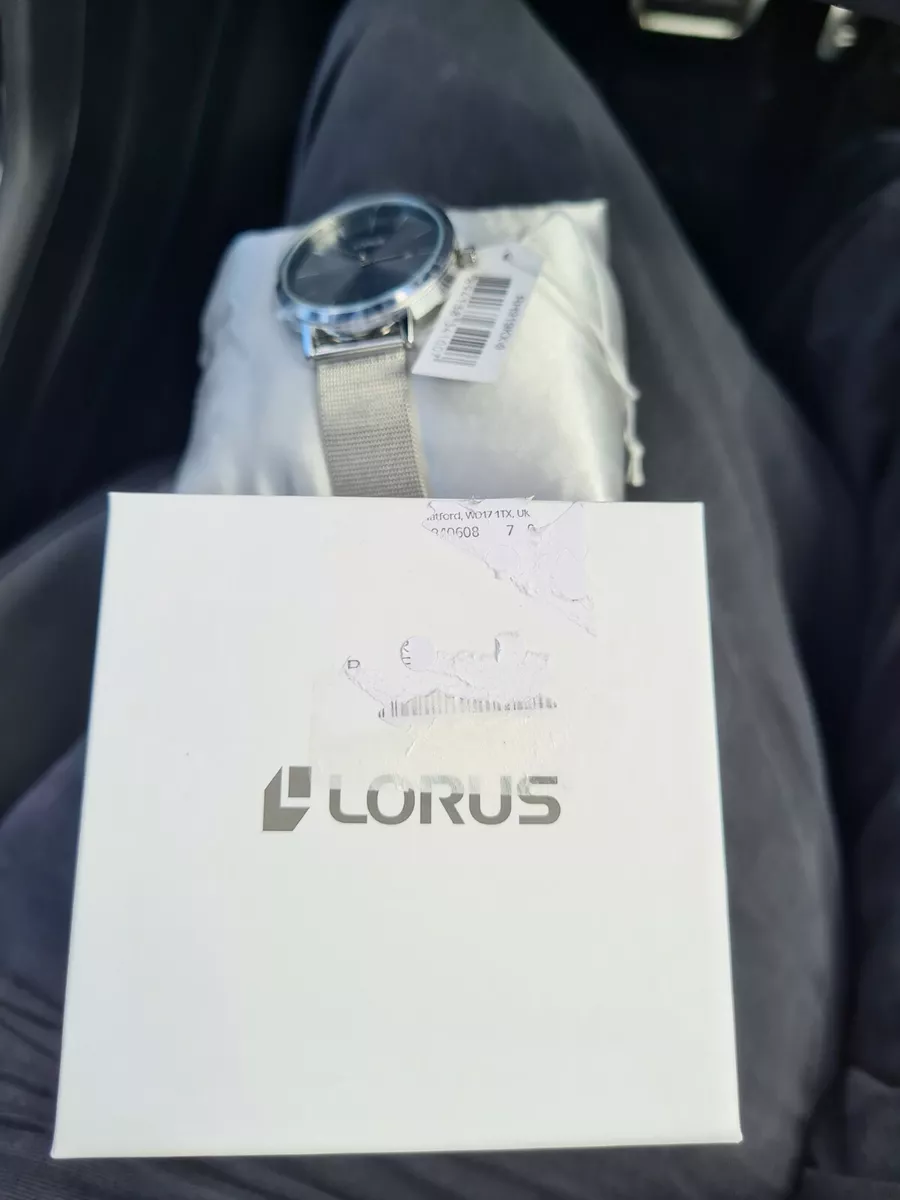 Lorus Mens Analogue Quartz Watch with mess Strap RH919KX9