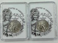 2024 PD CELIA CRUZ AMERICAN WOMEN P D QUARTERS IN SLAB (DESIGN CC-R-01)