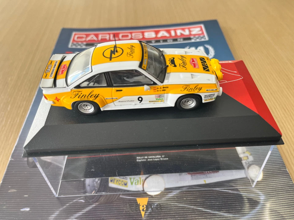 OPEL MANTA 400 RALLY CATALUNYA 1984 1:43 C.SAINZ-J.L.OROZCO + FASCICULO Cristino - Imagen 4 de 4