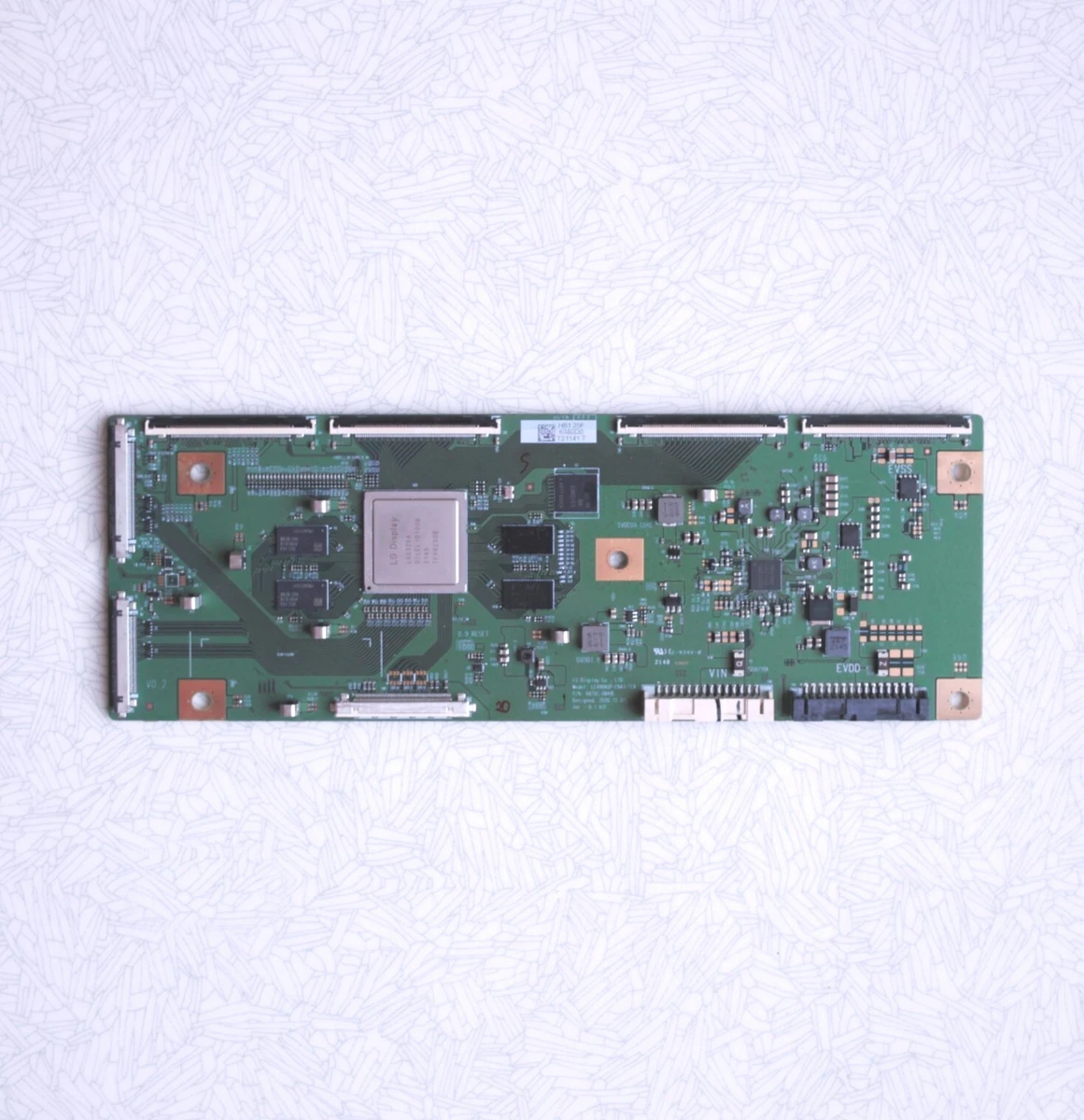 Carte T-Con Element E2SW3918 Avec Câbles Ruban LVDS - Neuve, Ouverte