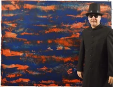 Mark Little, original￼, Painting, 72” X 56” Acrylic, Abstract, POP Art, Modern