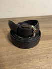 Vintage Vera Pelle Men’s/ Women’s Belt 34-36 Leather Black