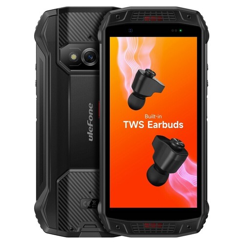 Global Version 5.45'' Ulefone Armor 15 Built-in TWS Earbuds 6600mAh Rugged Phone - Picture 14 of 25